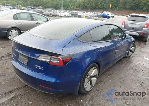 2021 Tesla Model 3 Long Range Dual Motor All-Wheel Drive из США, поврежденный, VIN 5YJ3E1EB5MF981321